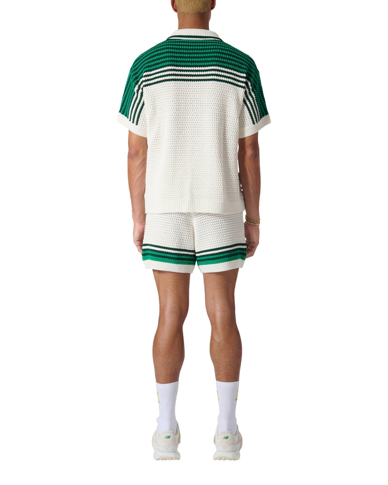 Tennis Crochet Shorts - Casablanca – vue 3