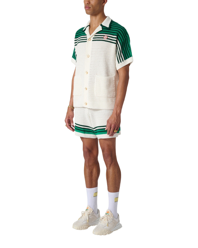 Tennis Crochet Shorts - Casablanca – vue 4