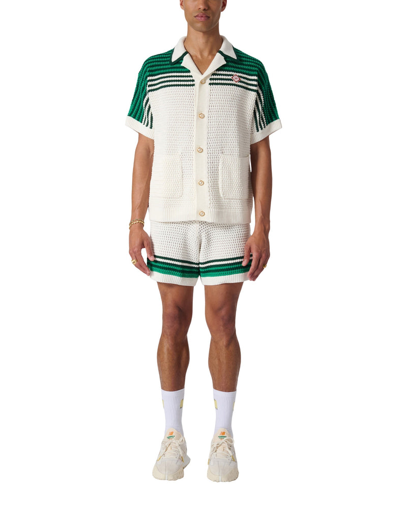 Tennis Crochet Shorts - Casablanca – vue 2