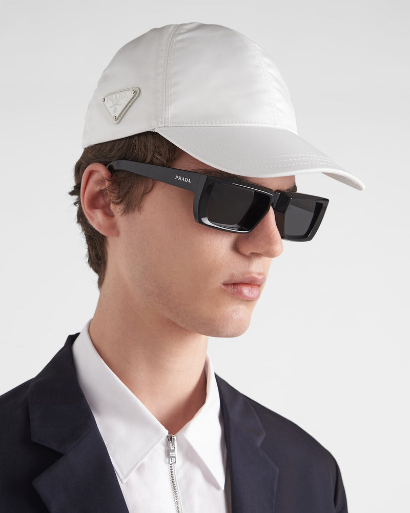 Casquette de baseball en Re-Nylon Blanc – vue 2