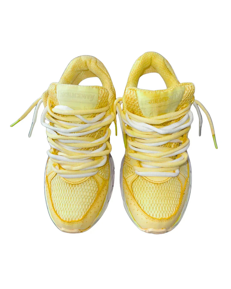 Saucony Custom Jaune – vue 4