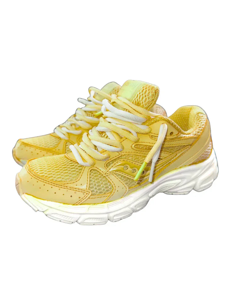 Saucony Custom Jaune – vue 3