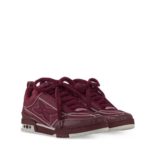 LV Skate Logo incrusté Bordeau – vue 1