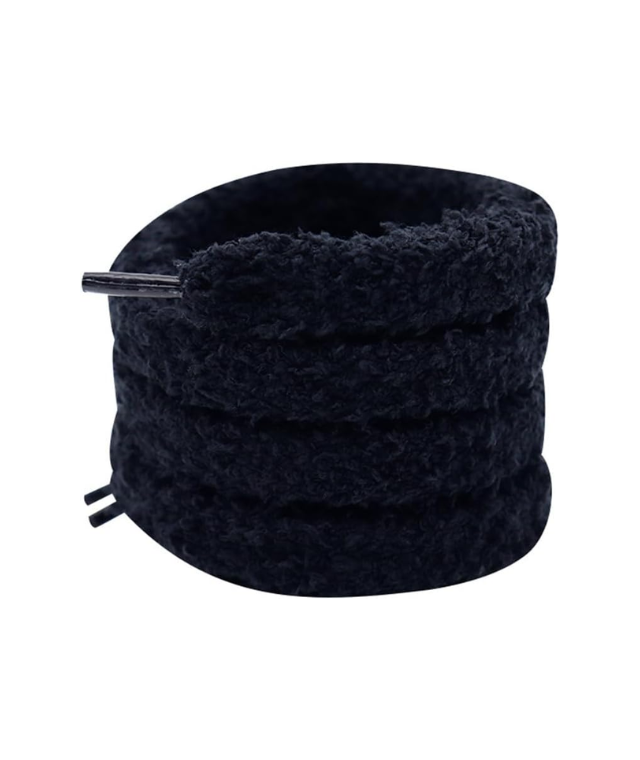Lacet en Laine Noir – vue 1