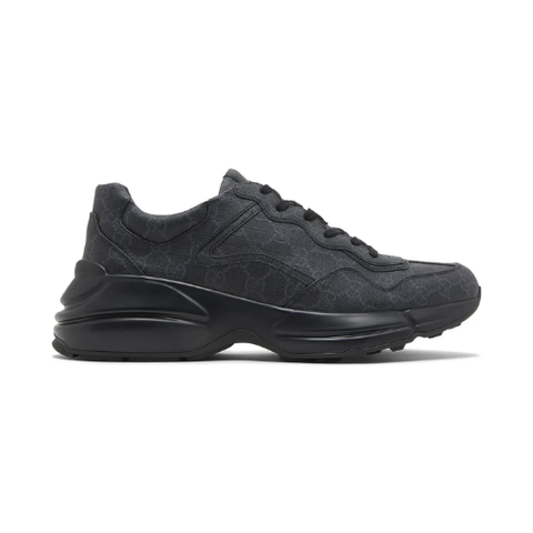 Gucci Rhyton Noir — GG Ton sur Ton