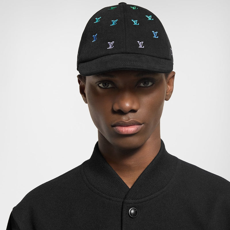 Casquette LV Blason Shading Denim – vue 2