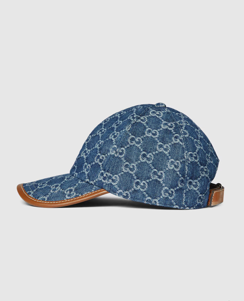 Casquette en denim GG – vue 2