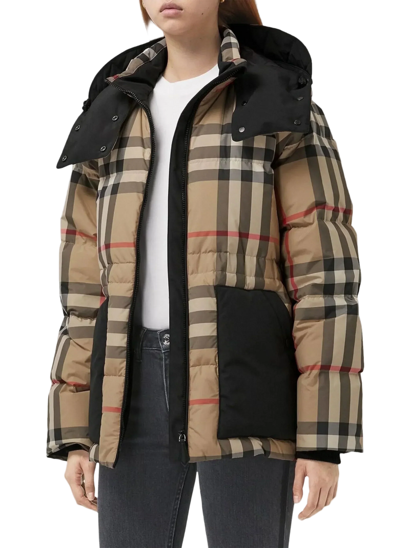 Doudoune Burberry à motif Vintage Check – vue 2