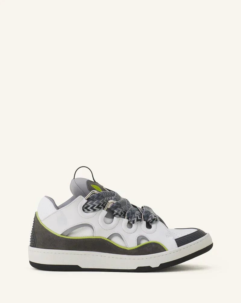 Lanvin Curb Gris Et Vert – vue 1