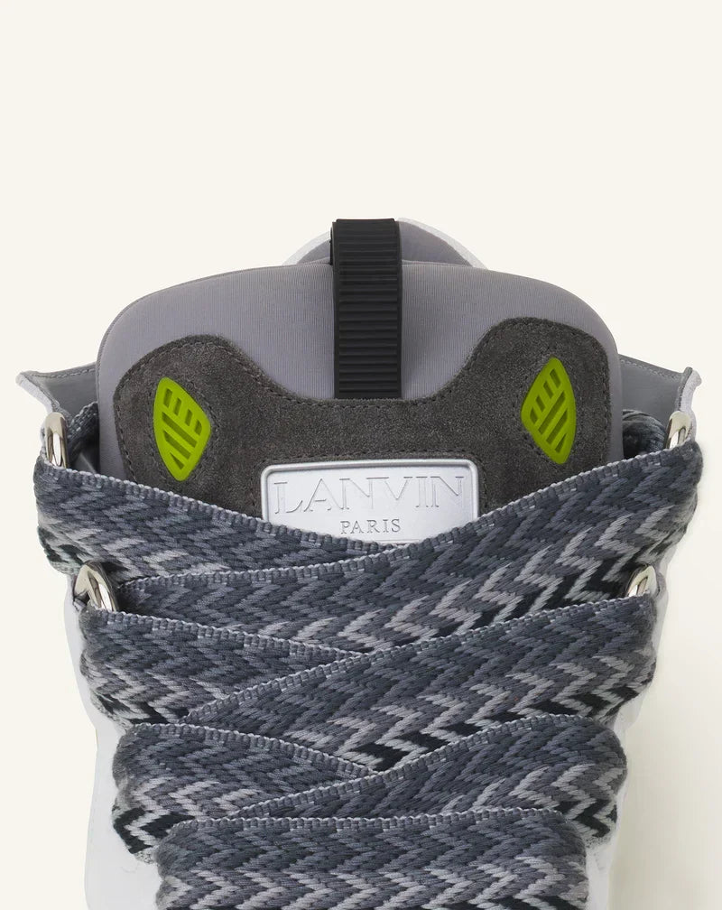 Lanvin Curb Gris Et Vert – vue 4
