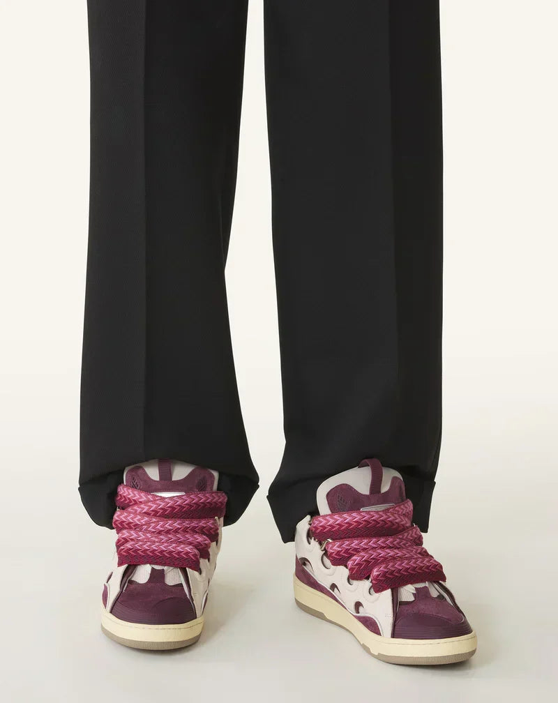Lanvin Curb Beige Et Bordeaux – vue 3
