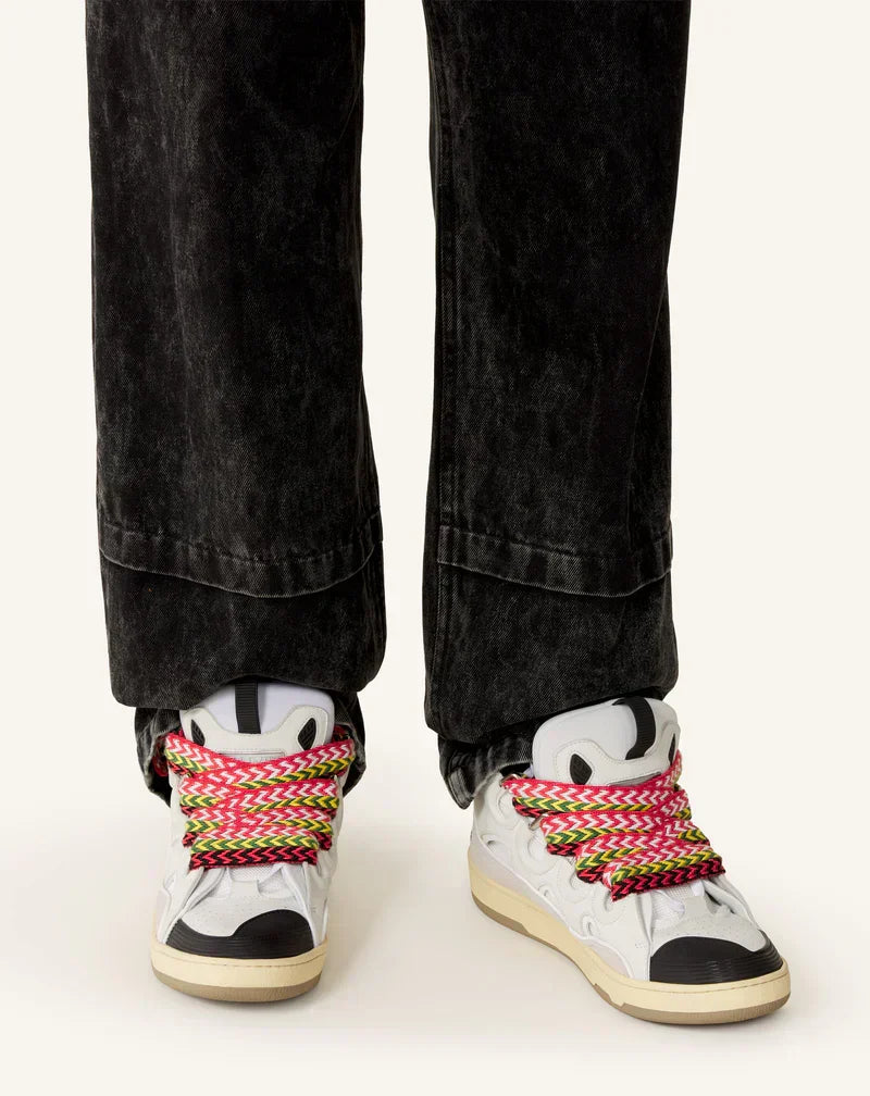 Lanvin Curb Blanc Et Multicolore – vue 3