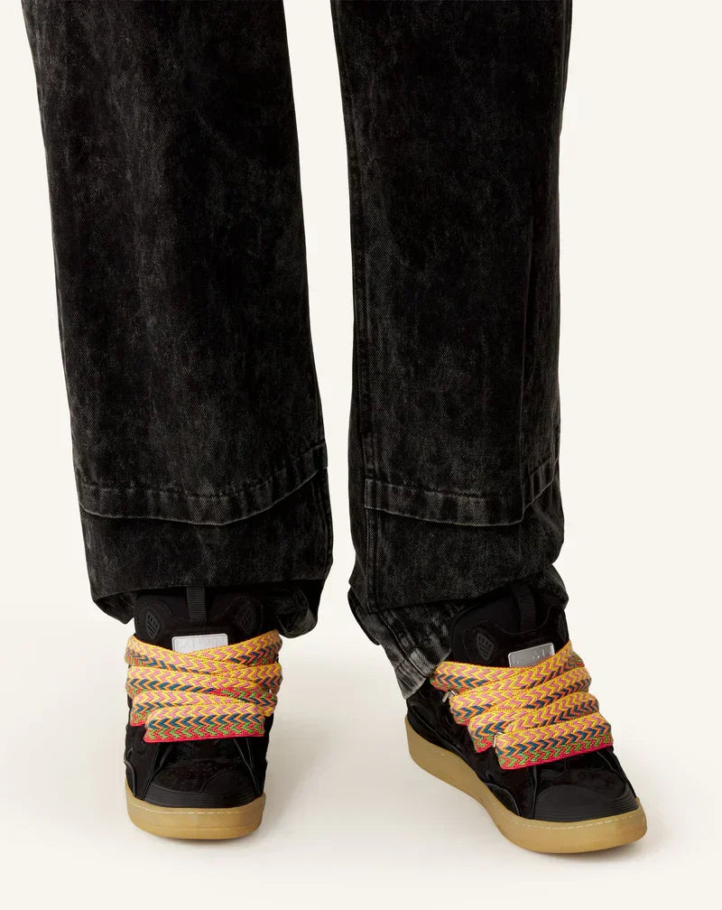 Lanvin Curb Noir Et Multicolore – vue 3