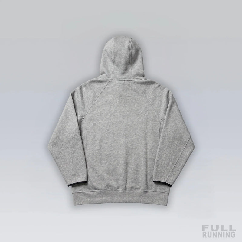 Pull Tech Fleece avec Capuche Gris – vue 2