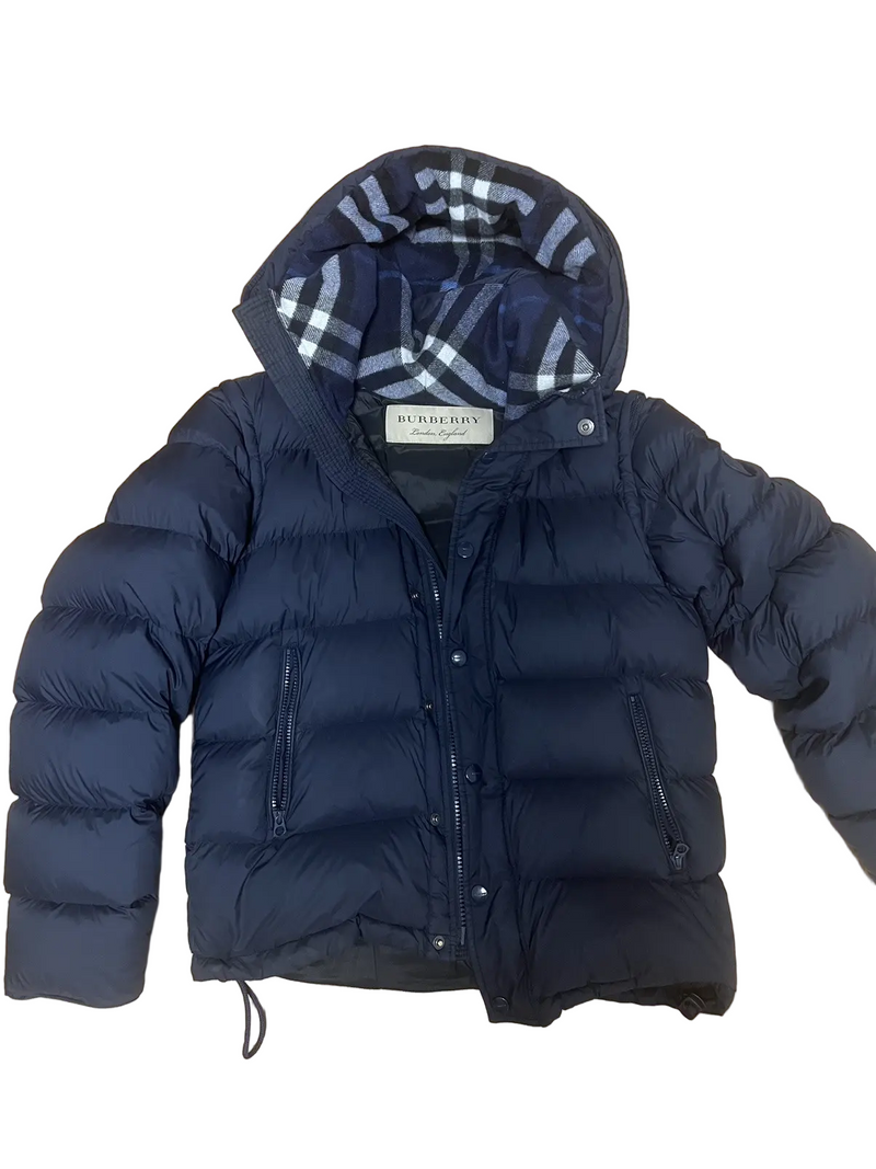 Burberry Doudoune Bleu – vue 1