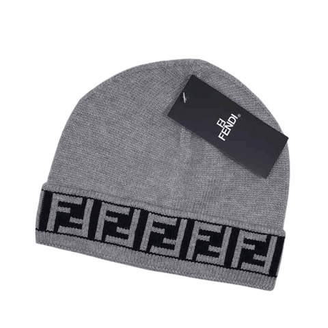 Bonnet Fendi Gris