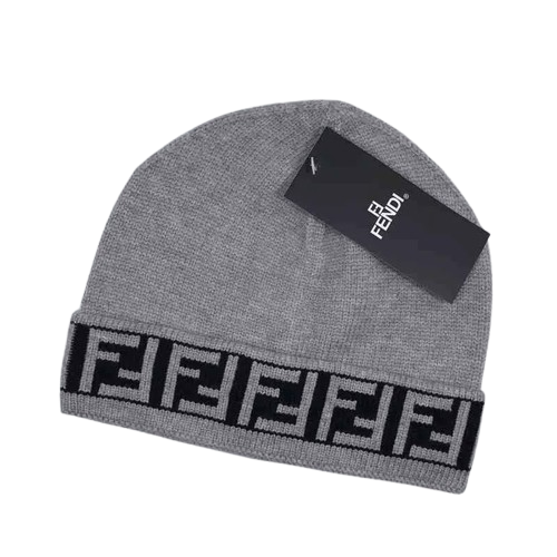 Bonnet Fendi Gris – vue 1