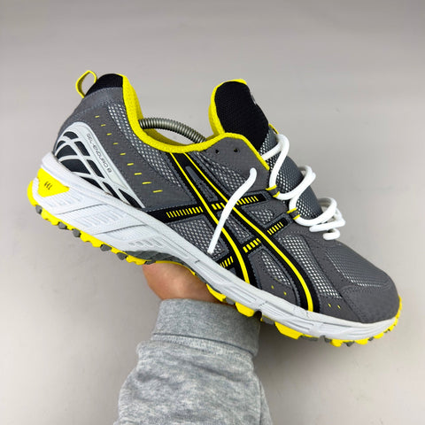 GEL Nimbus 16 — Gris / Jaune fluo / Blanc