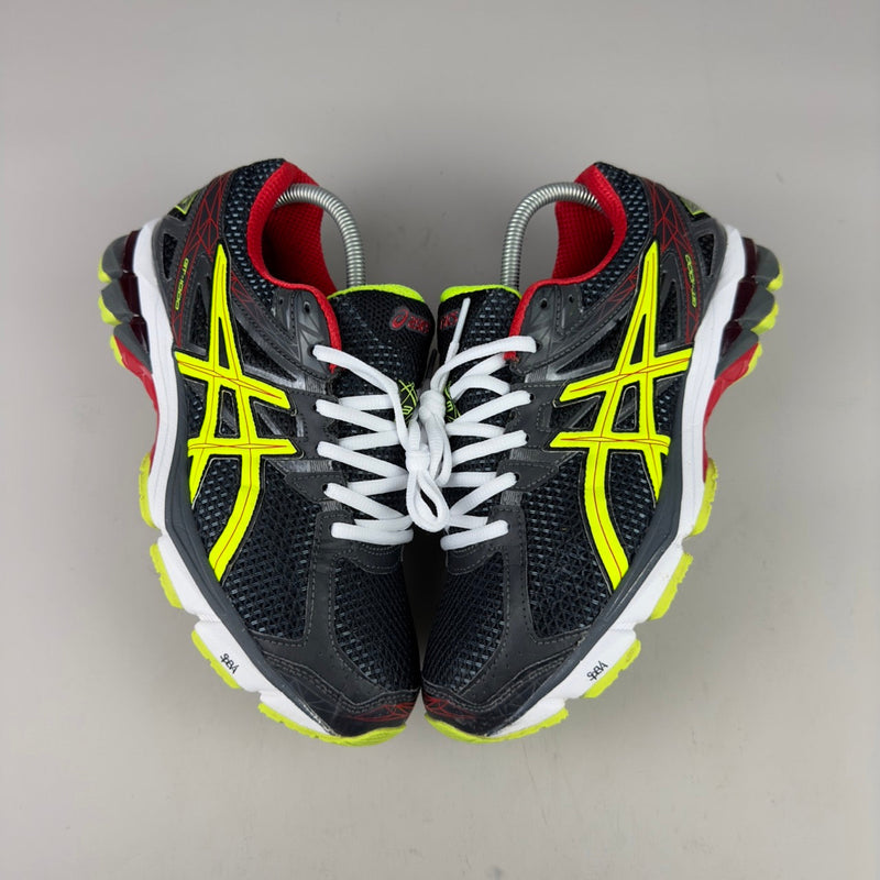 GEL Nimbus 16 — Noir / Jaune fluo / Rouge
