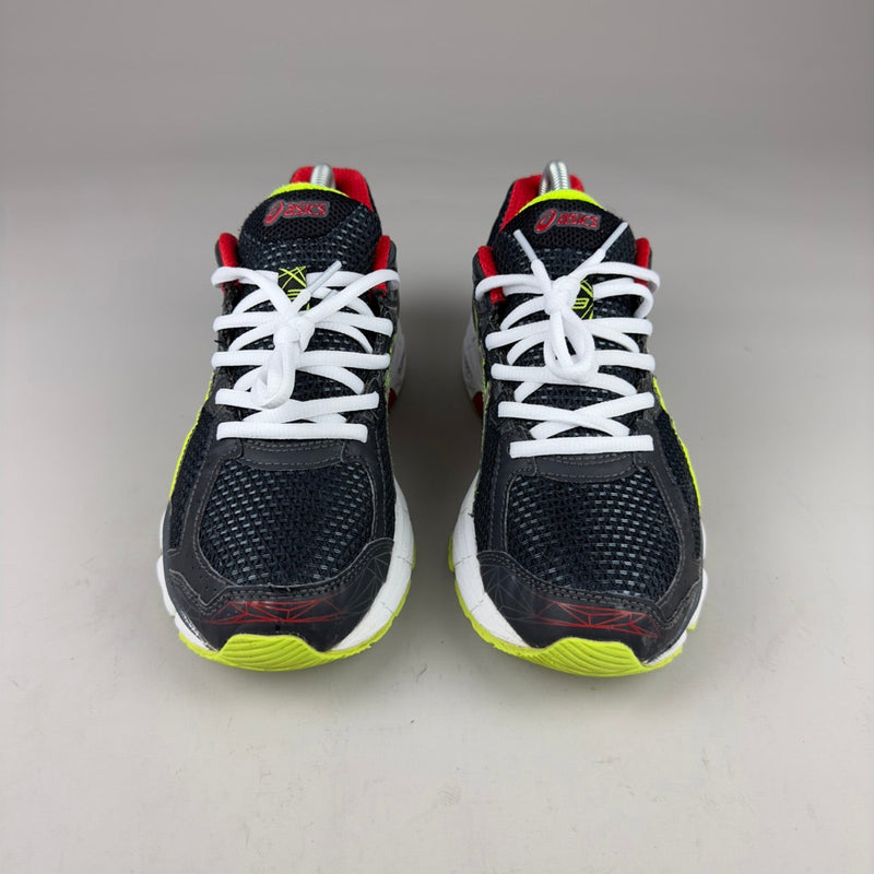 GEL Nimbus 16 — Noir / Jaune fluo / Rouge