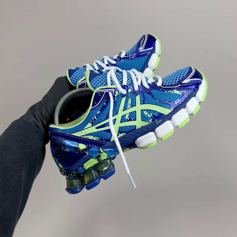 GEL Nimbus 16 — Bleu roi / Vert citron