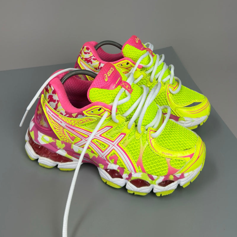 GEL Nimbus 16 — Jaune fluo / Rose fluo
