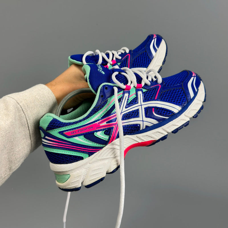 GEL Nimbus 16 — Bleu roi / Vert menthe