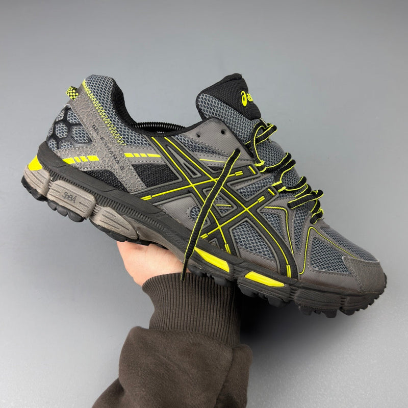 GEL Nimbus 16 — Anthracite / Jaune fluo