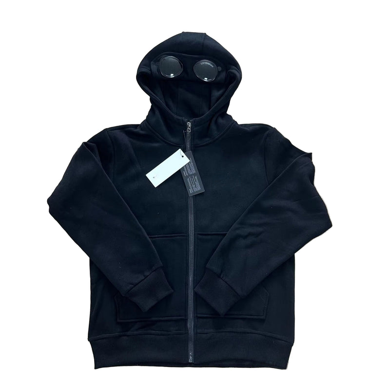 Gilet C.P Company Avec Lunette Noir – vue 1