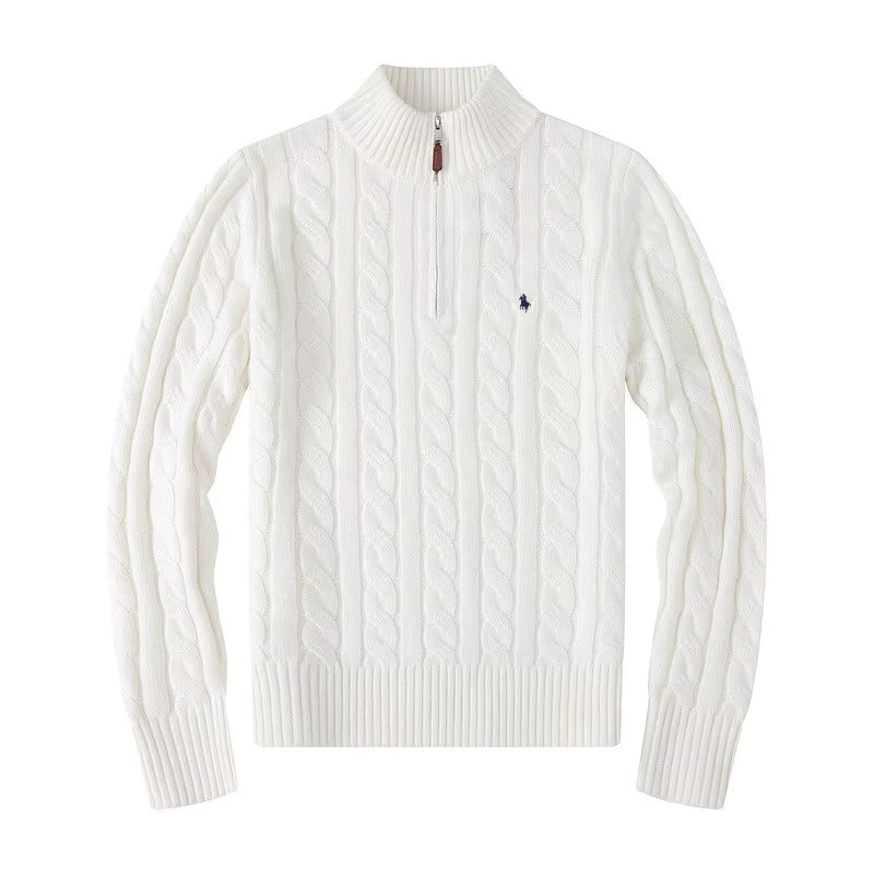 Quarter Zip Ralph Lauren Blanc – vue 1