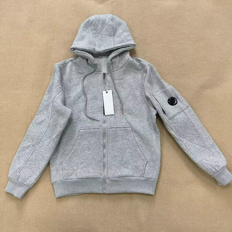 Gilet C.P Company Hublot Gris