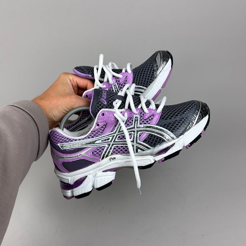GEL Nimbus 16 — Anthracite / Violet