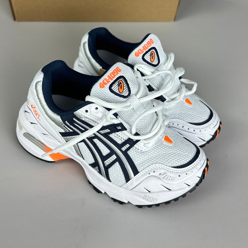 GEL Nimbus 16 — Blanc / Marine / Orange