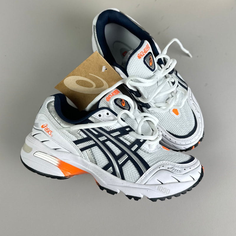 GEL Nimbus 16 — Blanc / Marine / Orange