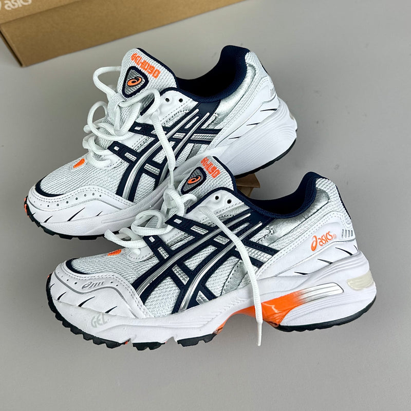 GEL Nimbus 16 — Blanc / Marine / Orange