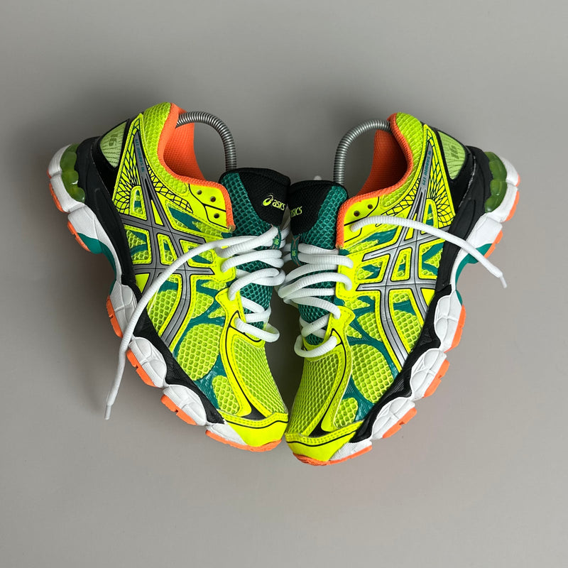 GEL Nimbus 16 — Jaune fluo / Turquoise