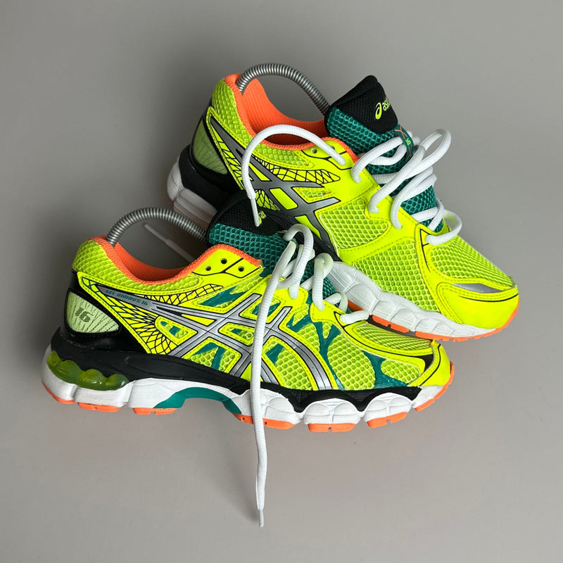 GEL Nimbus 16 — Jaune fluo / Turquoise