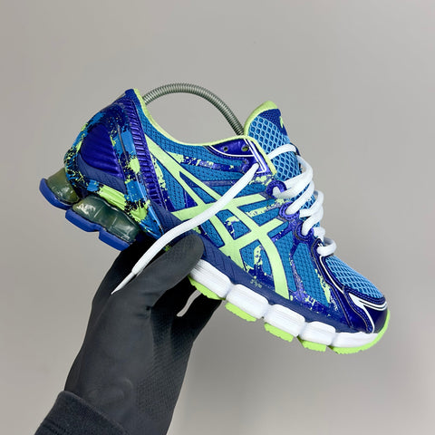 GEL Nimbus 16 — Bleu roi / Vert citron
