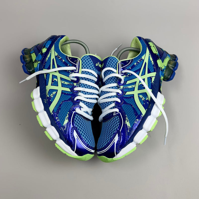 GEL Nimbus 16 — Bleu roi / Vert citron