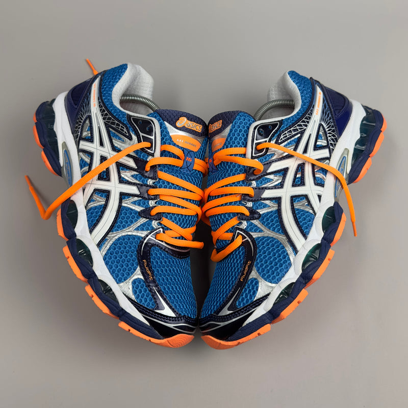 GEL Nimbus 16 — Bleu roi / Orange
