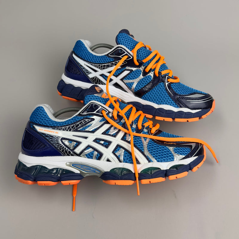GEL Nimbus 16 — Bleu roi / Orange