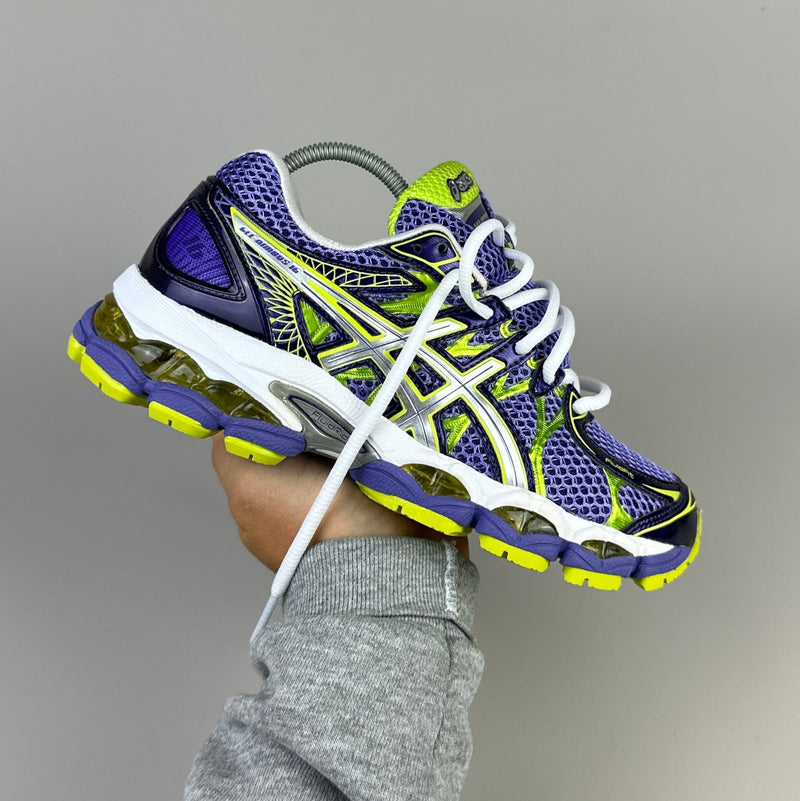 GEL Nimbus 16 — Violet indigo / Vert citron