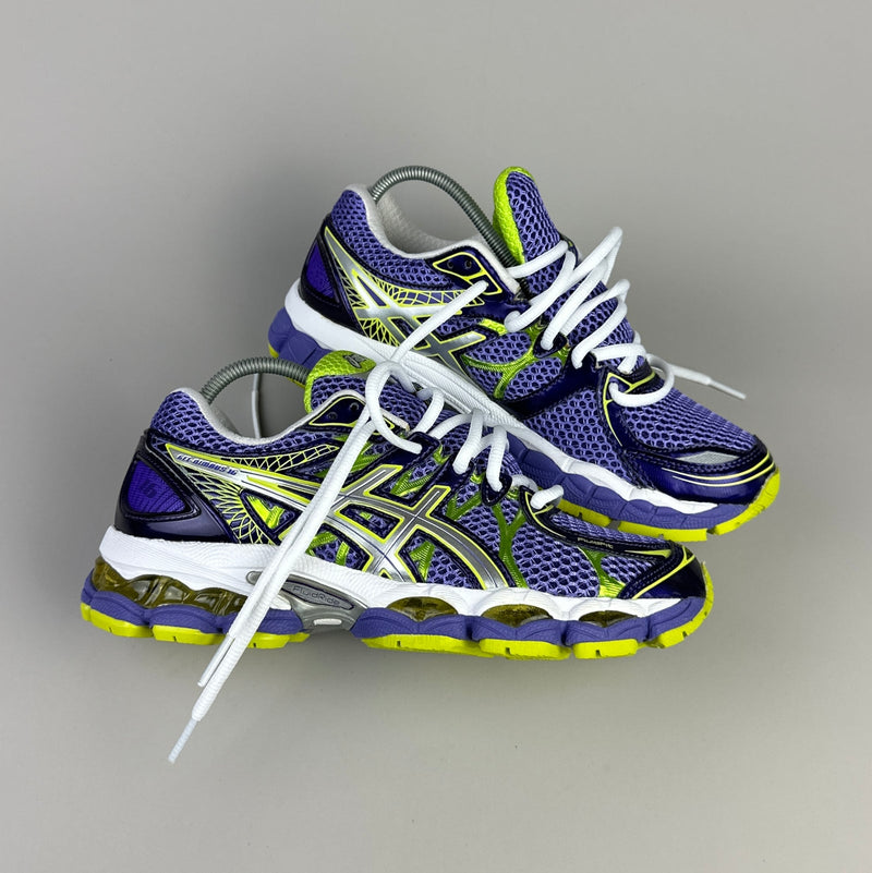 GEL Nimbus 16 — Violet indigo / Vert citron
