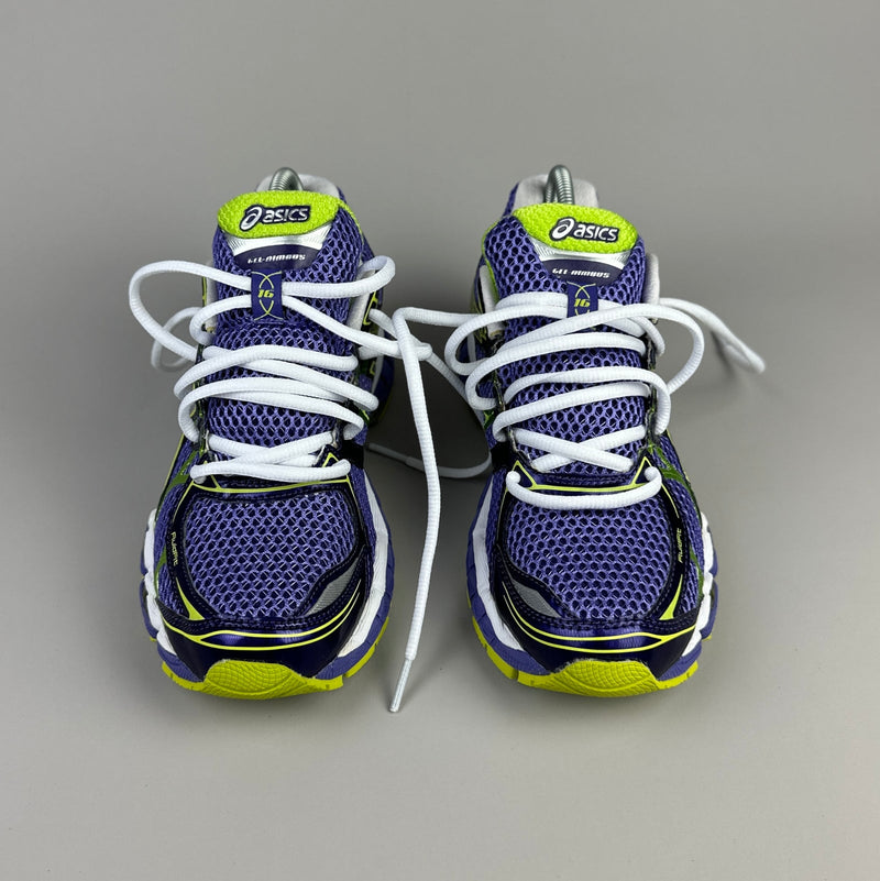GEL Nimbus 16 — Violet indigo / Vert citron