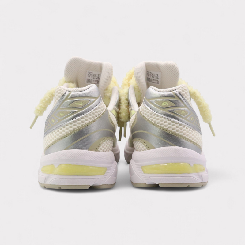 GEL-1130 Silver Yellow - Fluffy Laces Yellow – vue 4