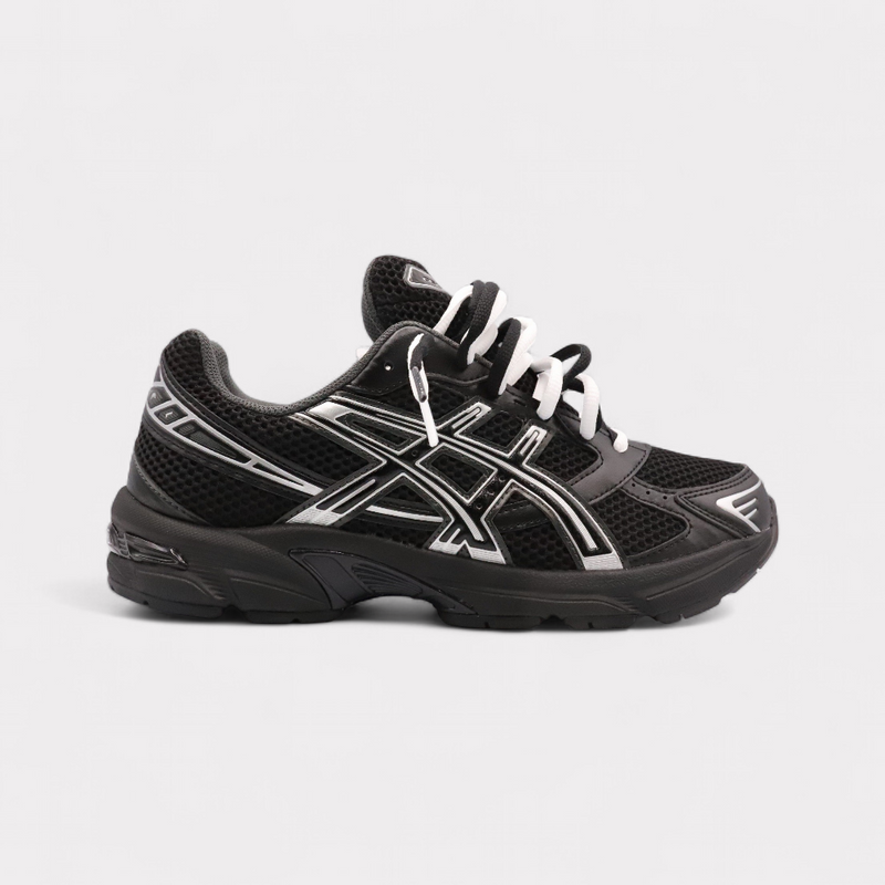 GEL-1130 Black Pure Silver - Double Laces – vue 1