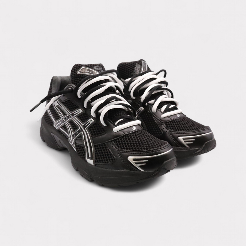 GEL-1130 Black Pure Silver - Double Laces – vue 2