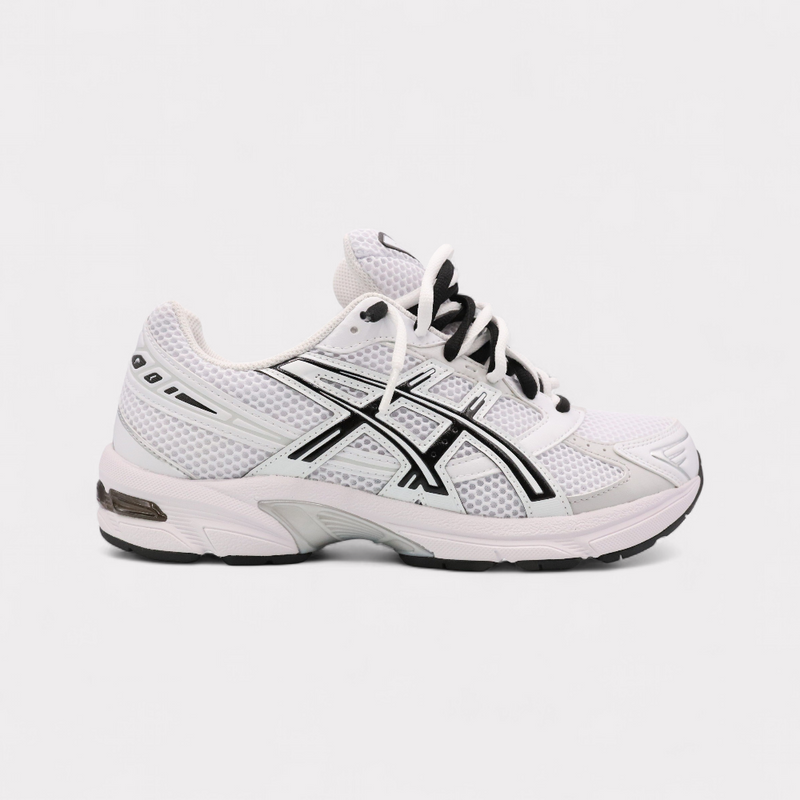 GEL-1130 White Black - Double Laces – vue 1