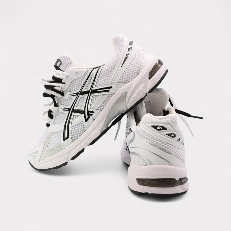 GEL-1130 White Black - Double Laces – vue 3