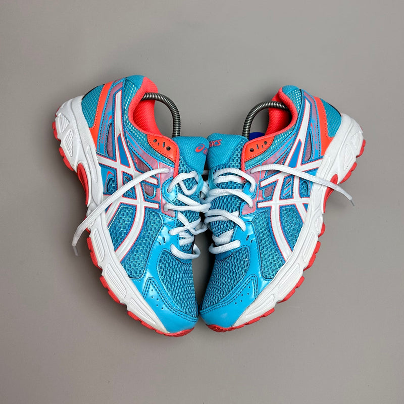 GEL Nimbus 16 — Turquoise / Corail / Blanc
